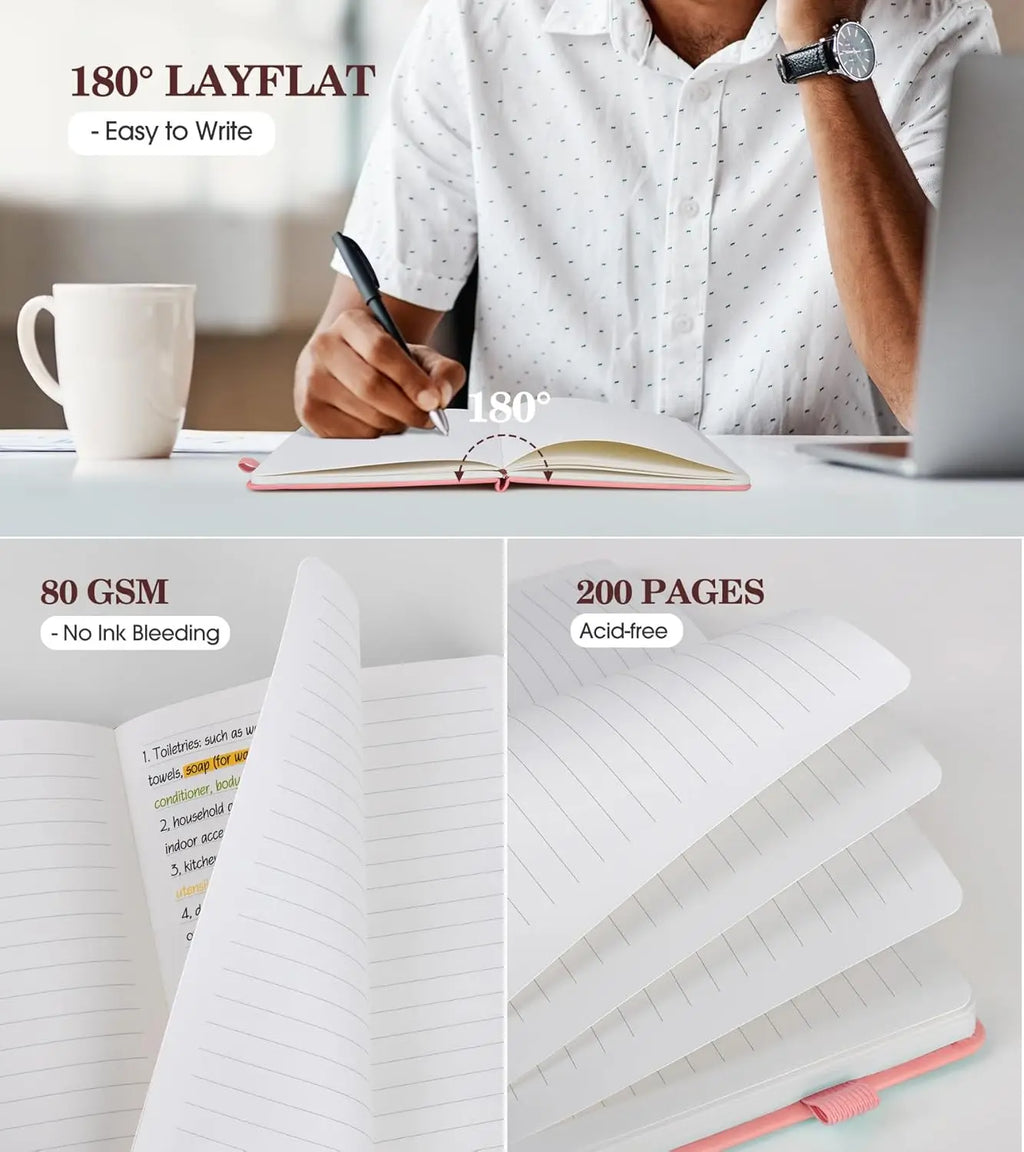 Hardcover Leather Journal for Women