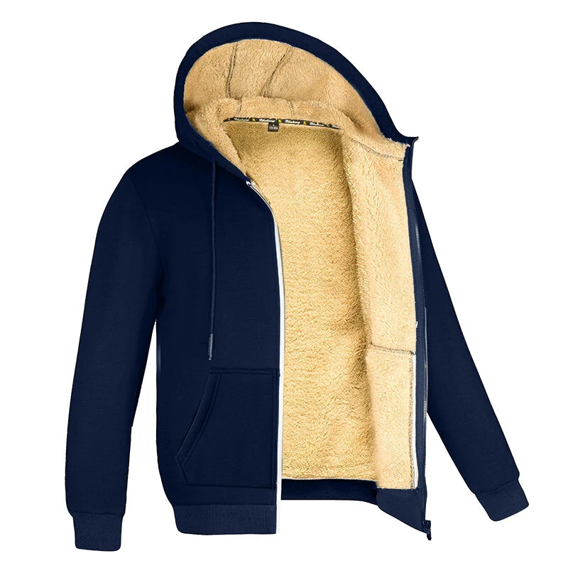 Hooded Wool Lined Jacket