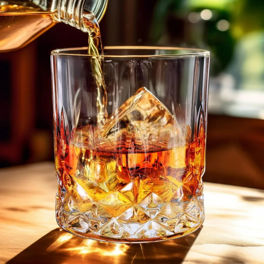 Old Fashioned Whiskey 10 oz  Glasses - Serving 24