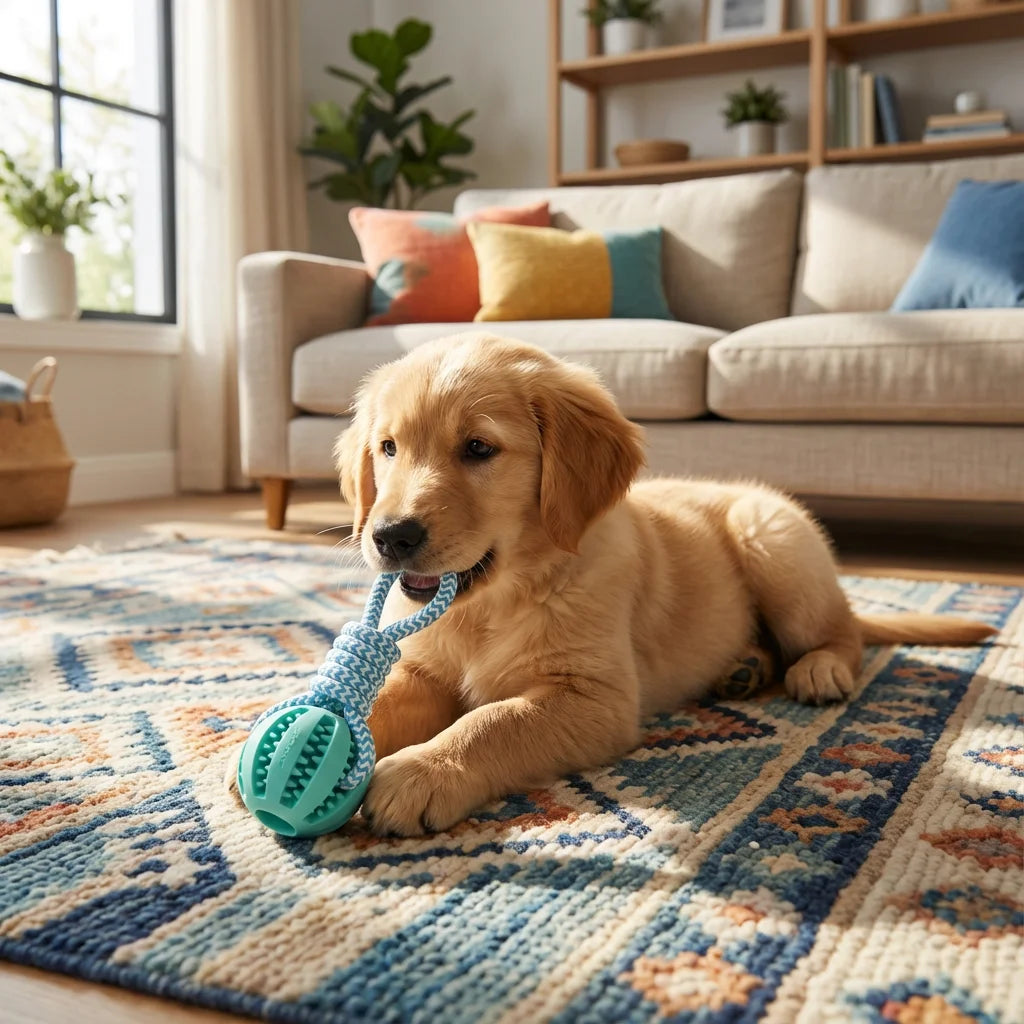 Treat Dispenser Ball & Rope