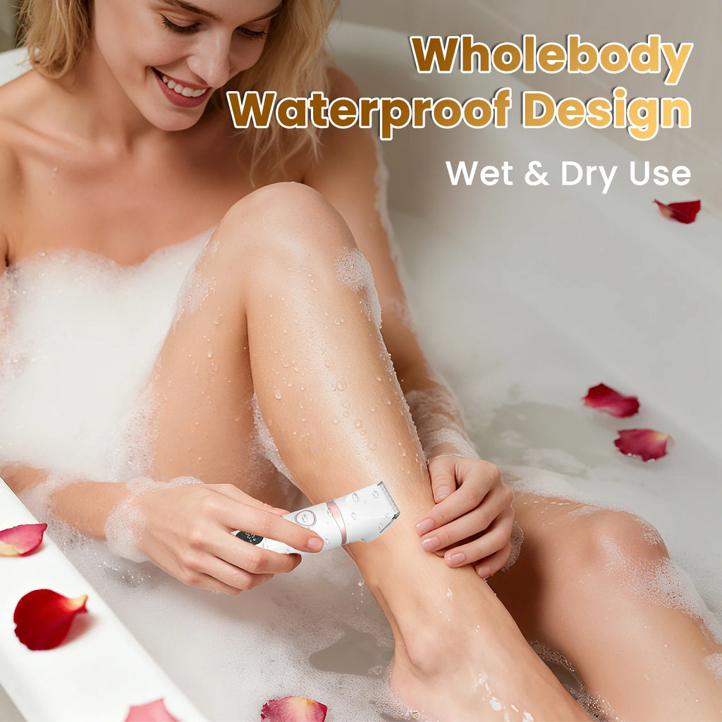 Women's Waterproof Body Trimmer