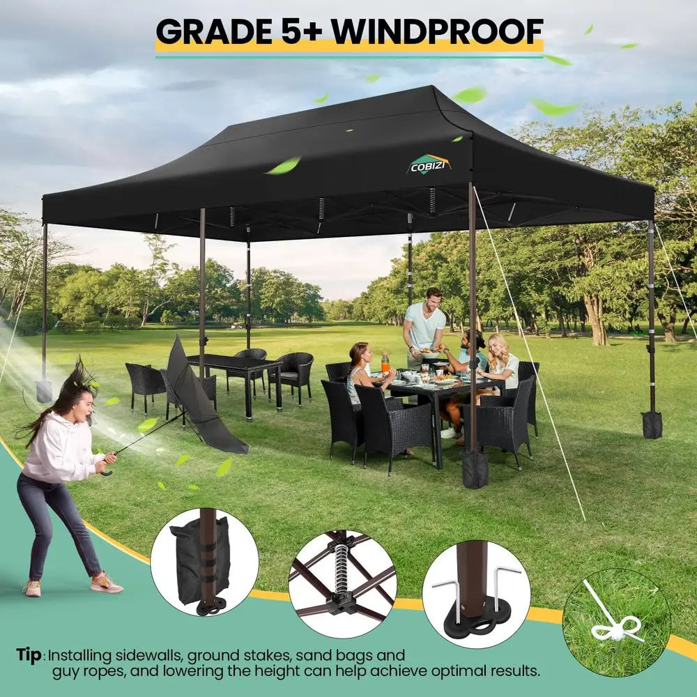 10x20 Pop up Canopy Without Sidewall