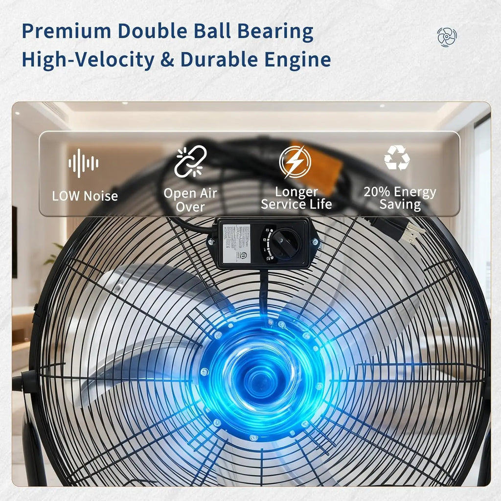 High Velocity Heavy Duty Industrial Fan