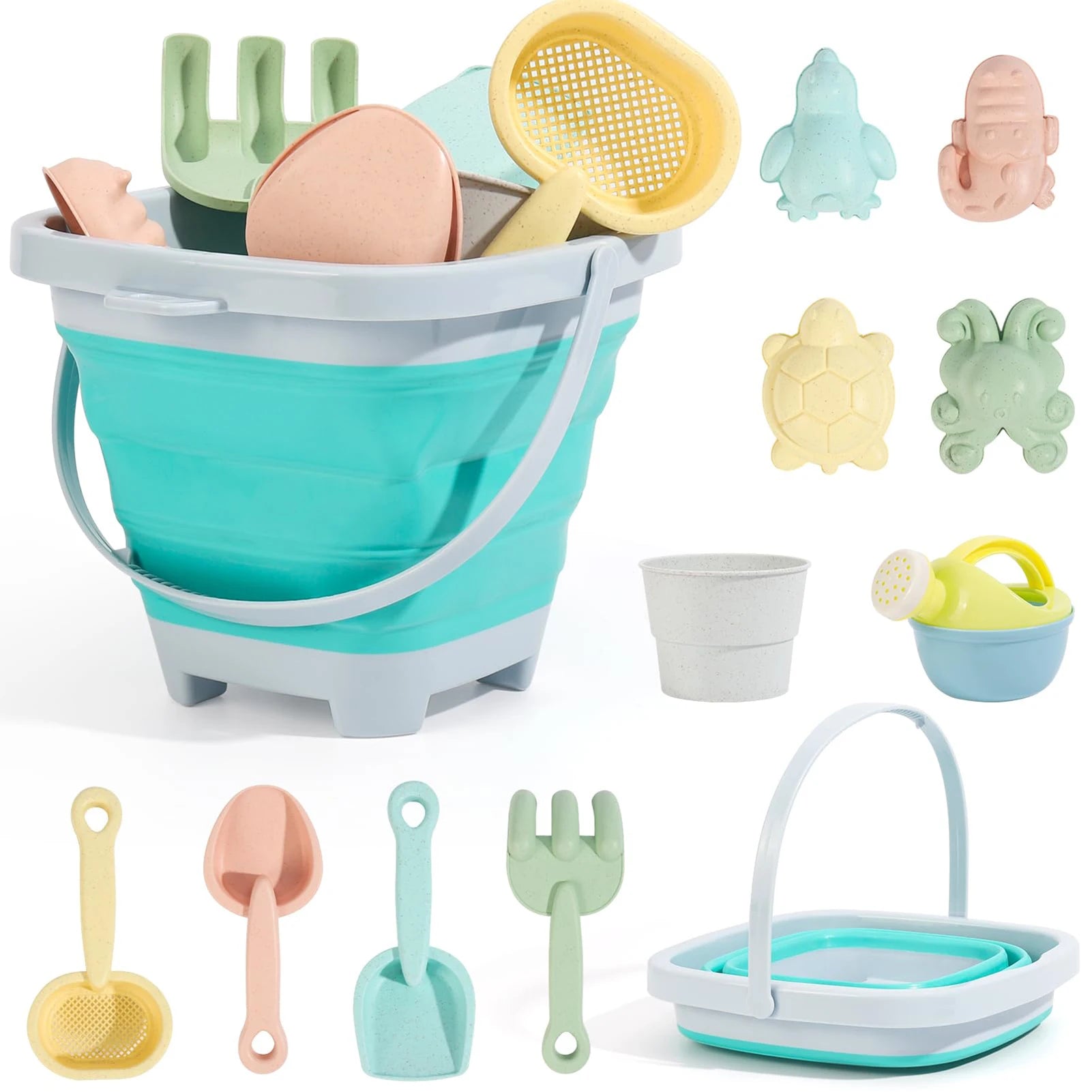 Foldable Beach Toys Set