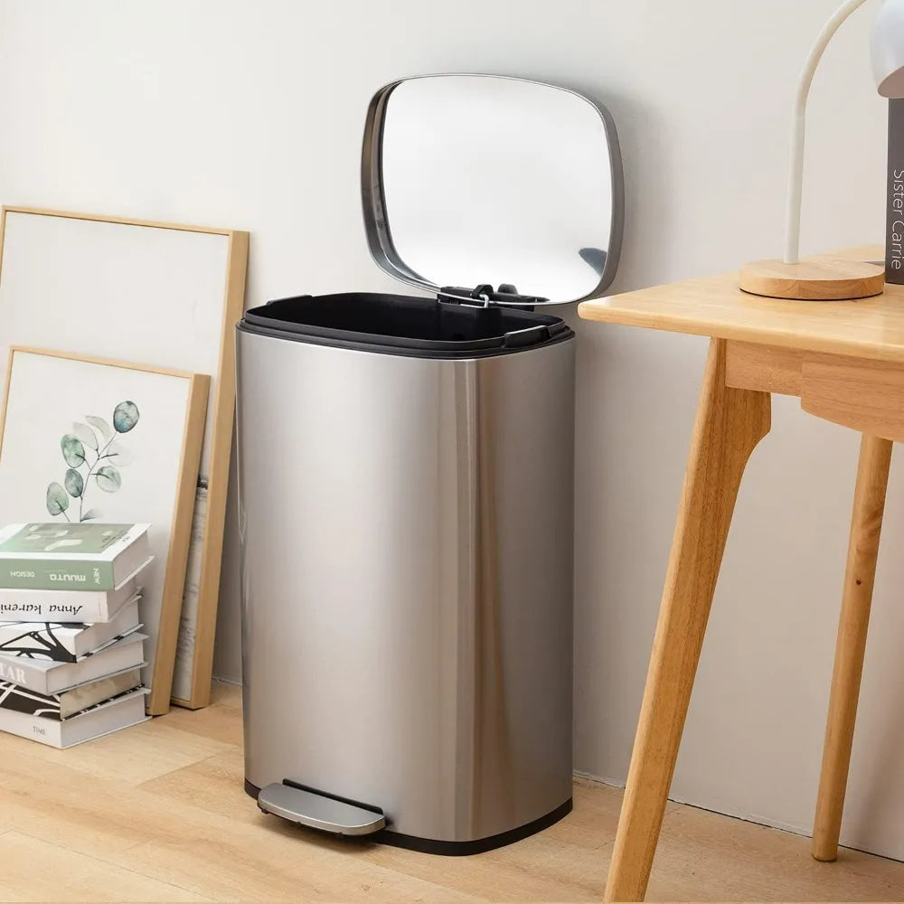 Kitchen Step Trash Can