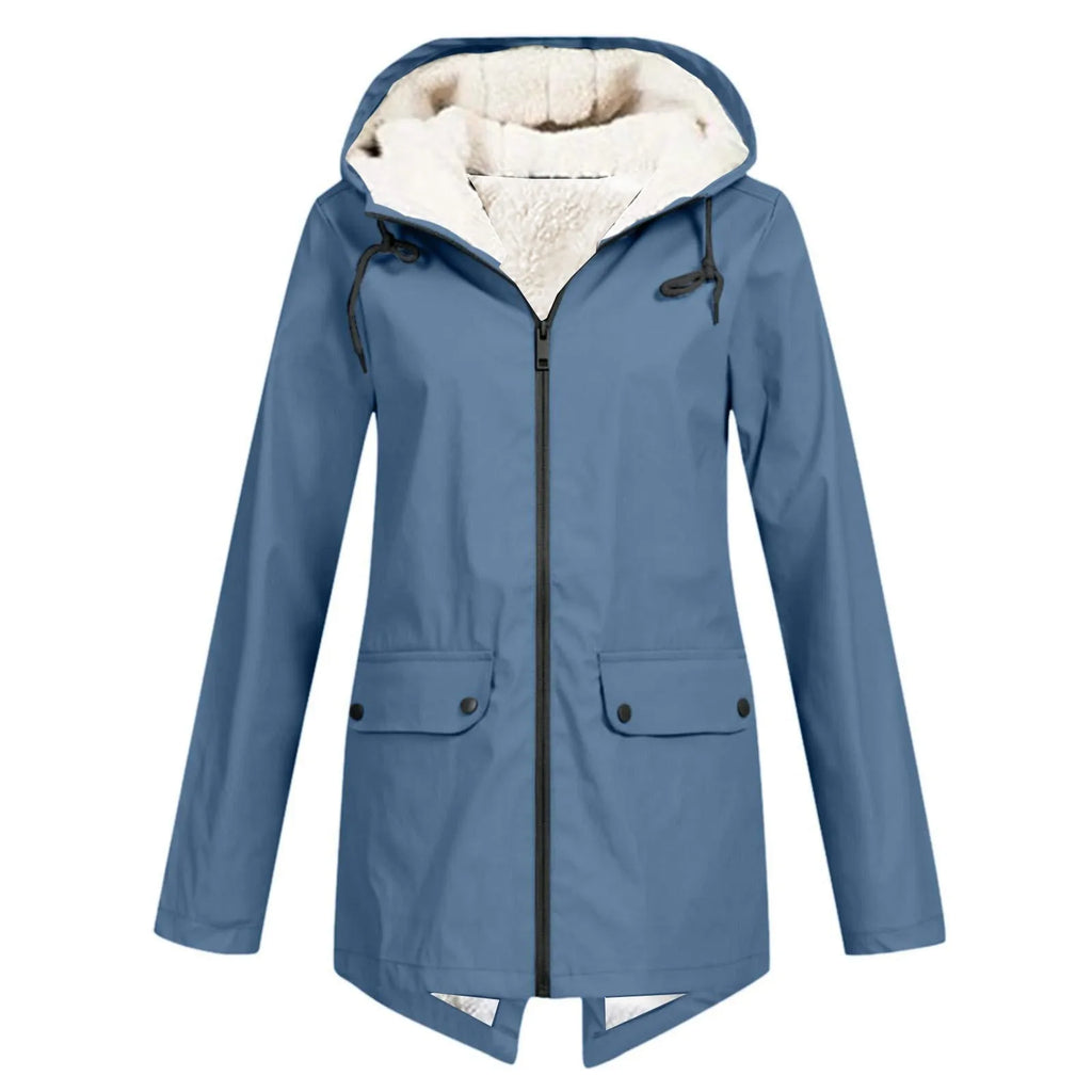 Hooded Rain Coat