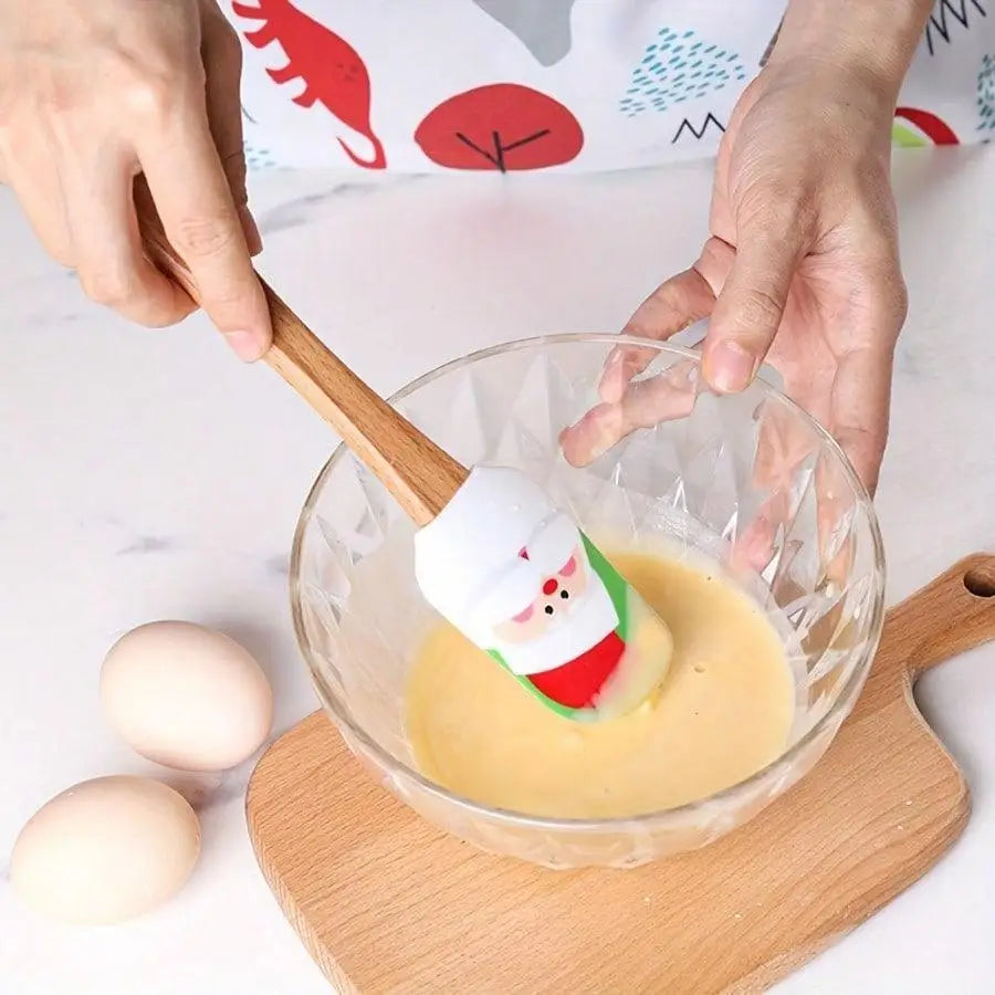 Holiday Festive Silicone Spatulas