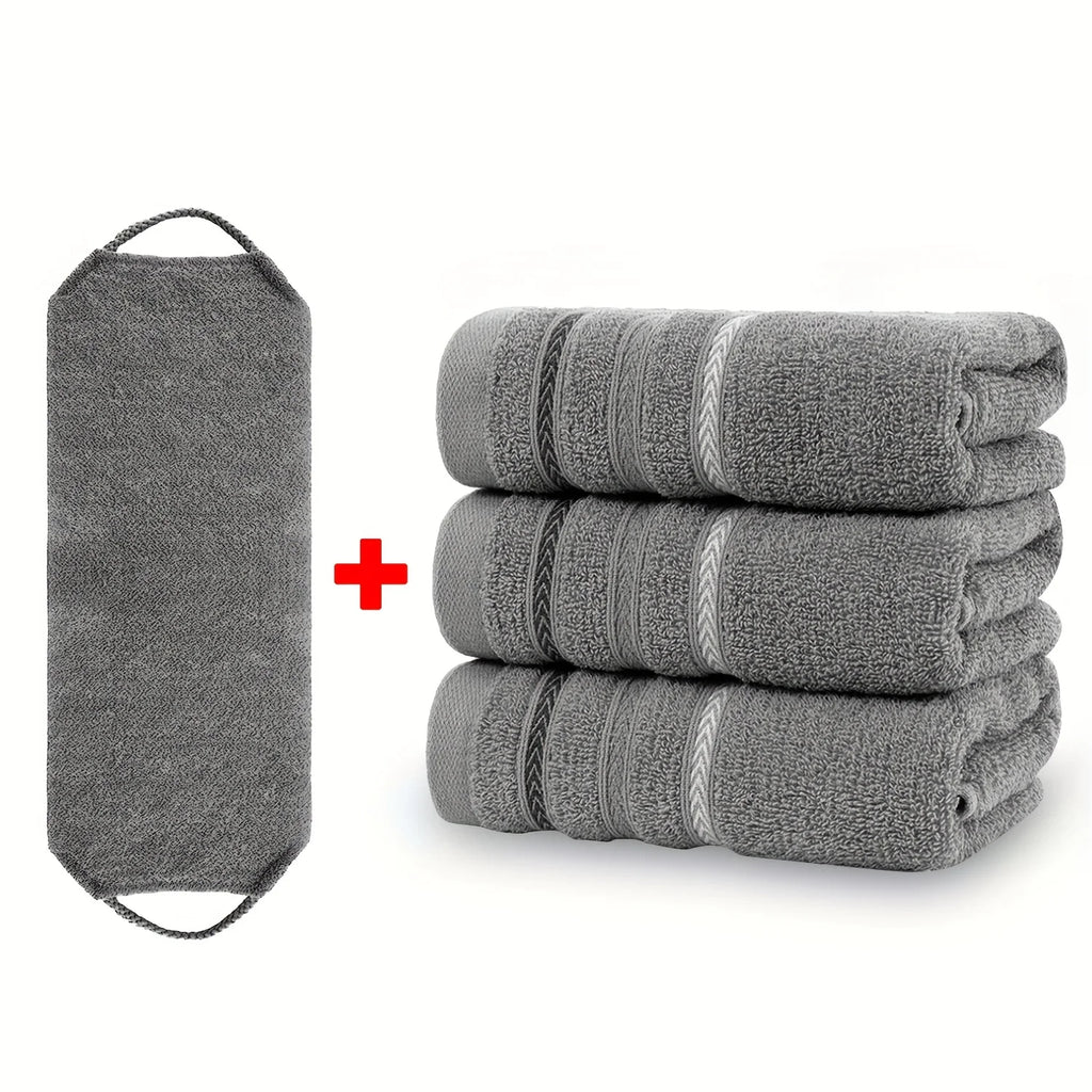 100% Cotton Face Towels 4 Pack
