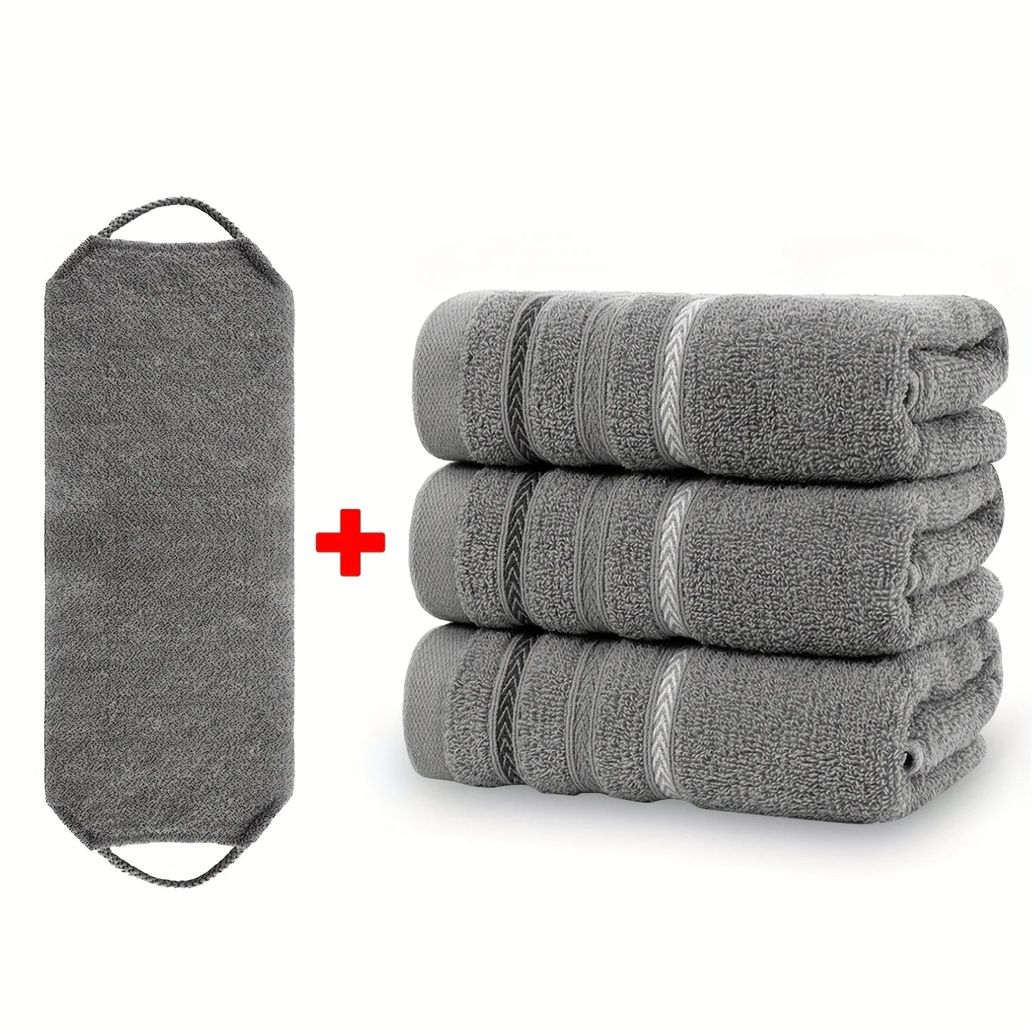 100% Cotton Face Towels 4 Pack