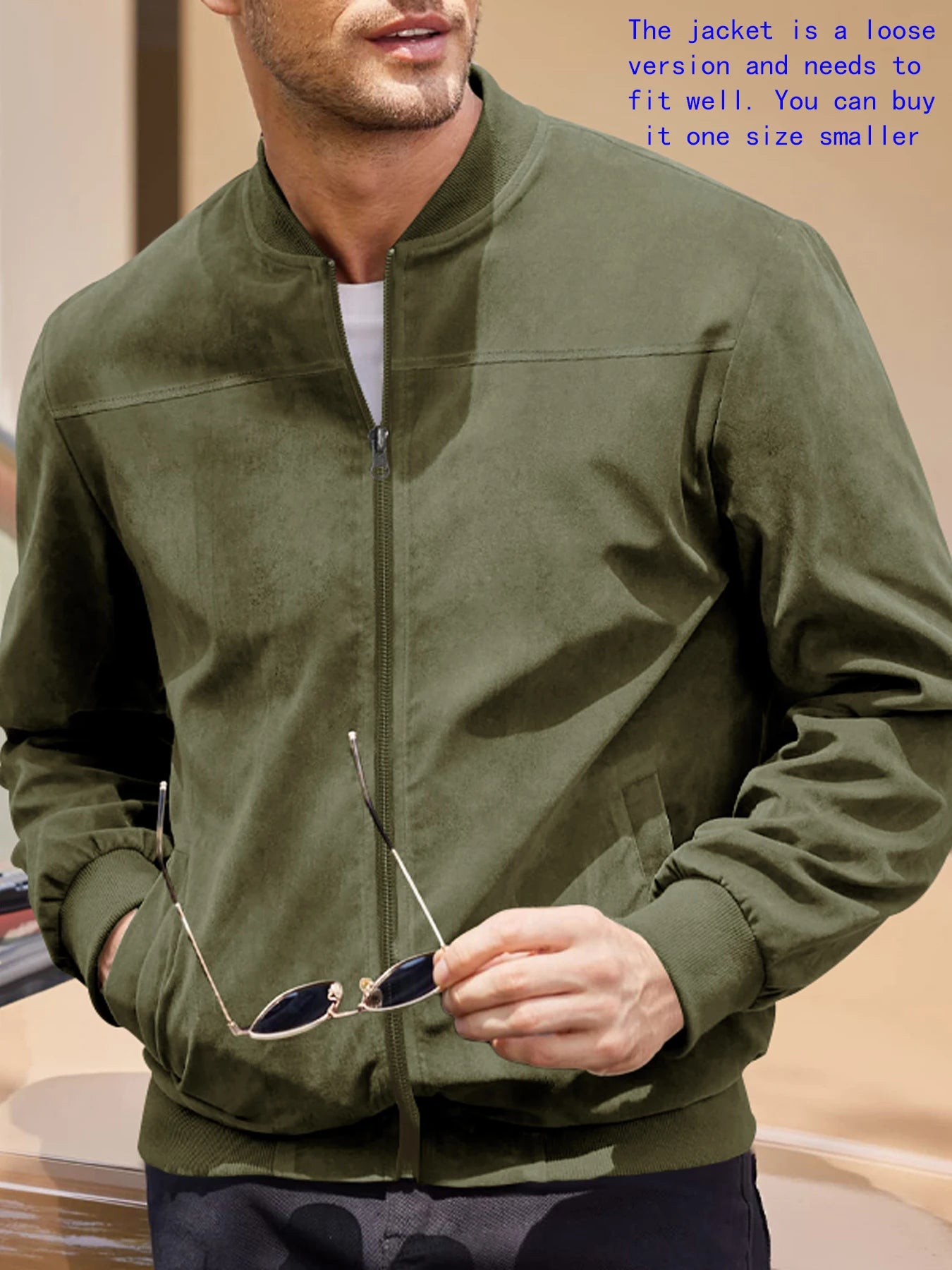 Casual Suede Jacket
