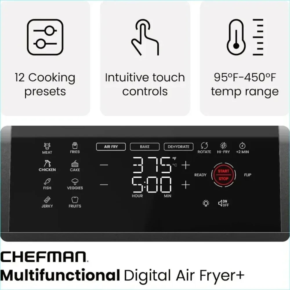 Air Fryer Oven with Digital Timer