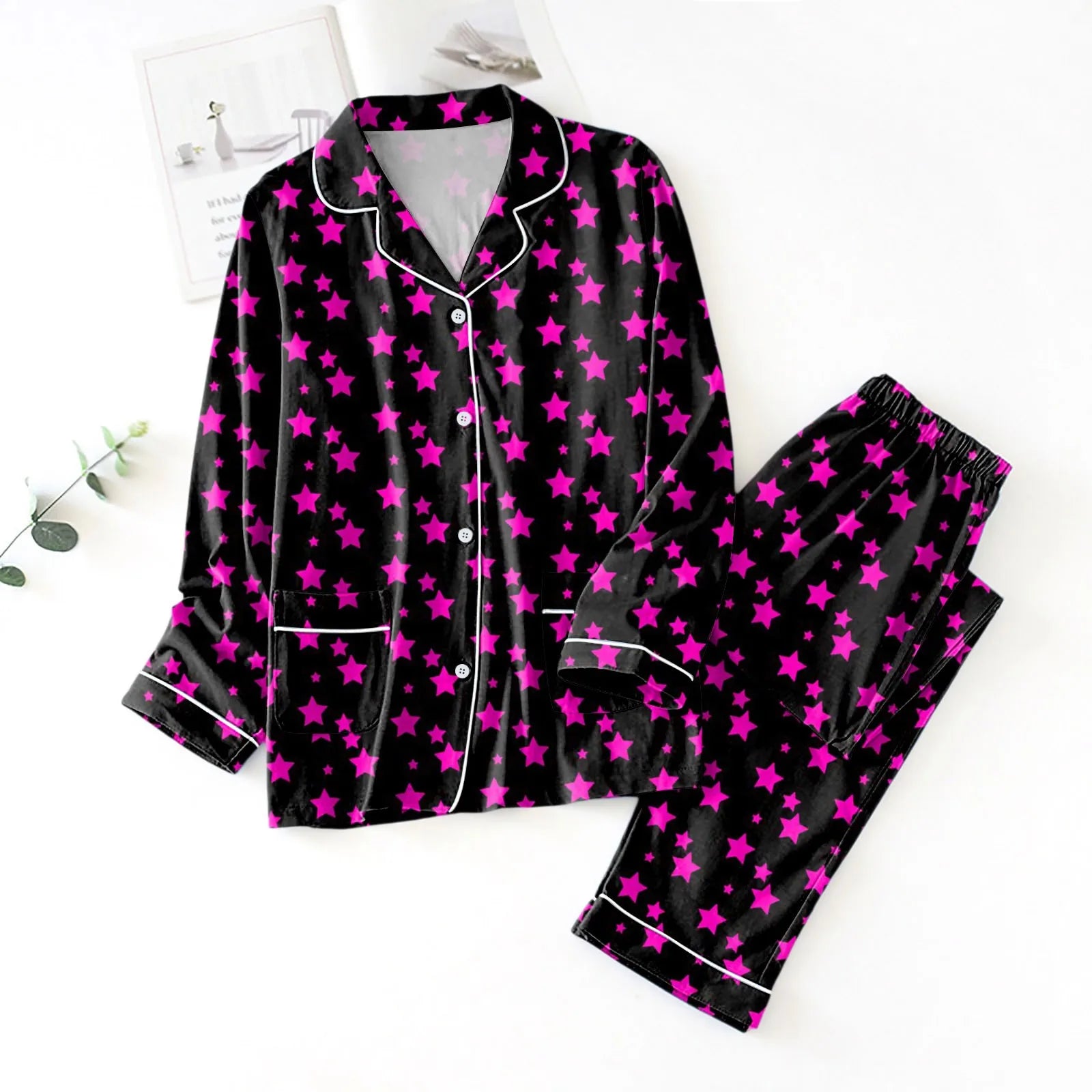 Autumn Satin Sleepwear