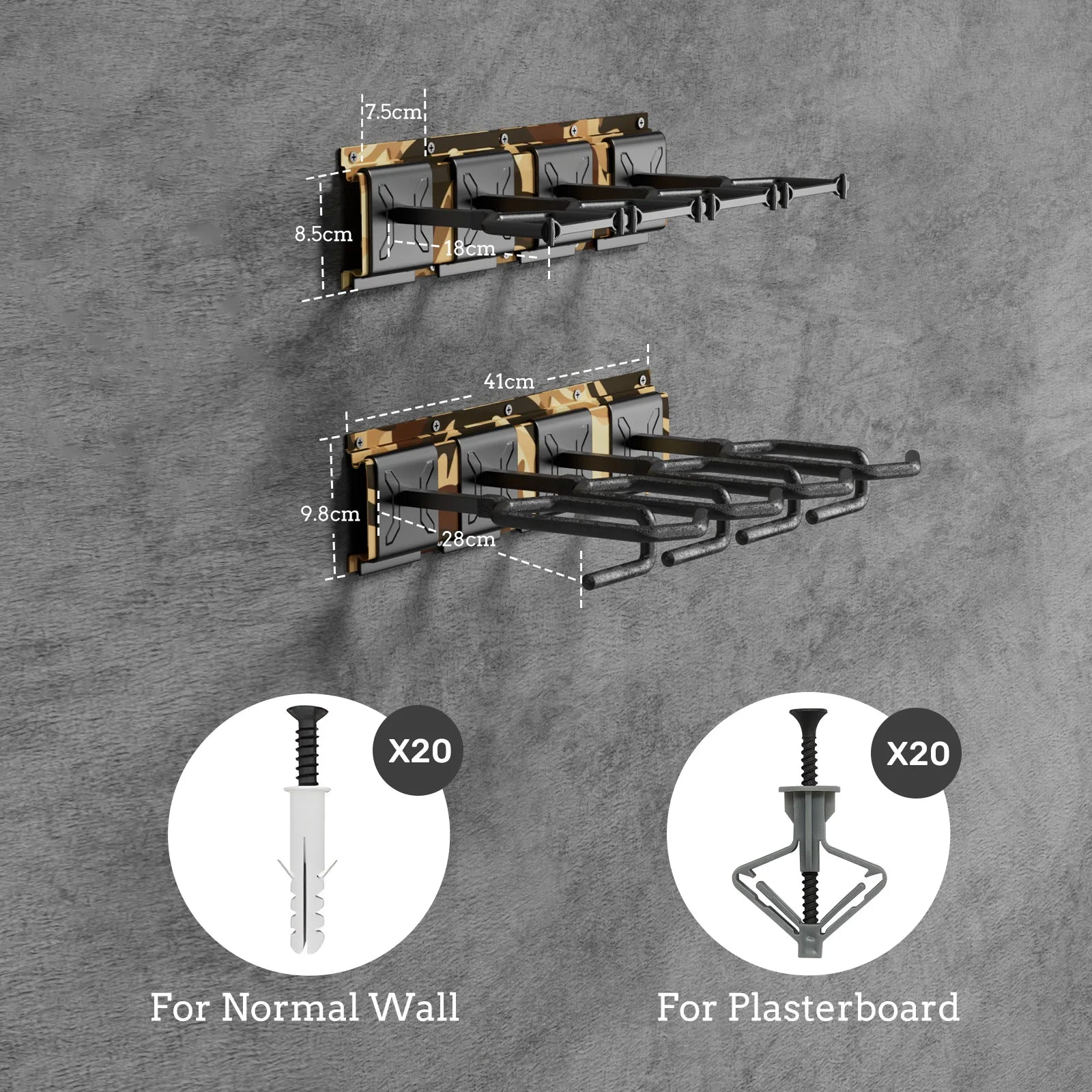 Gun Rack Heavy Duty Steel Shotgun