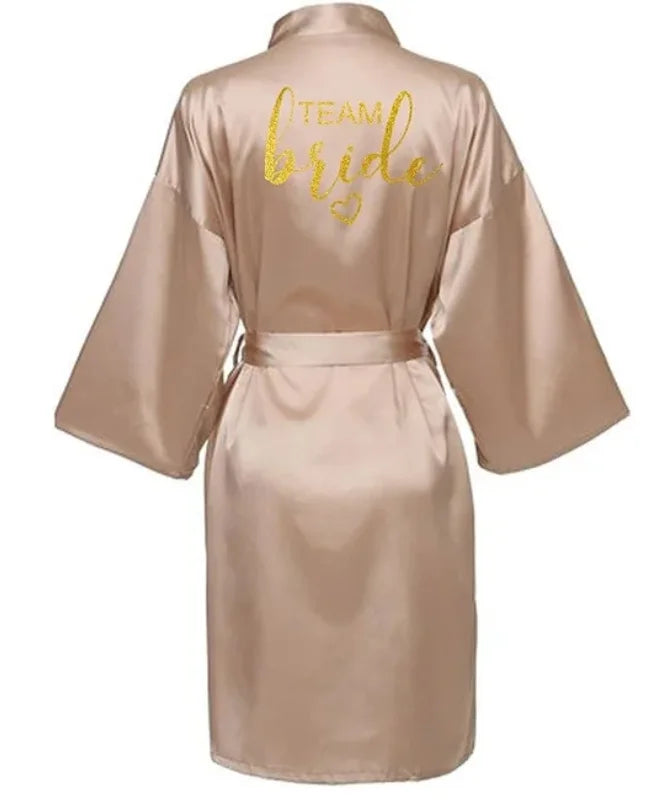 Wedding Party Satin Robes