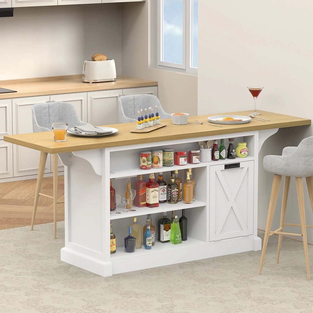 Large 73"  Kitchen Island