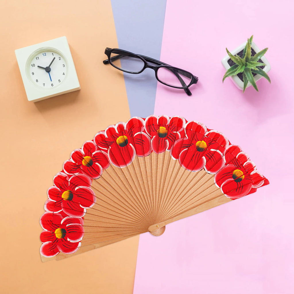 Traditional Japanese Style Folding Fan