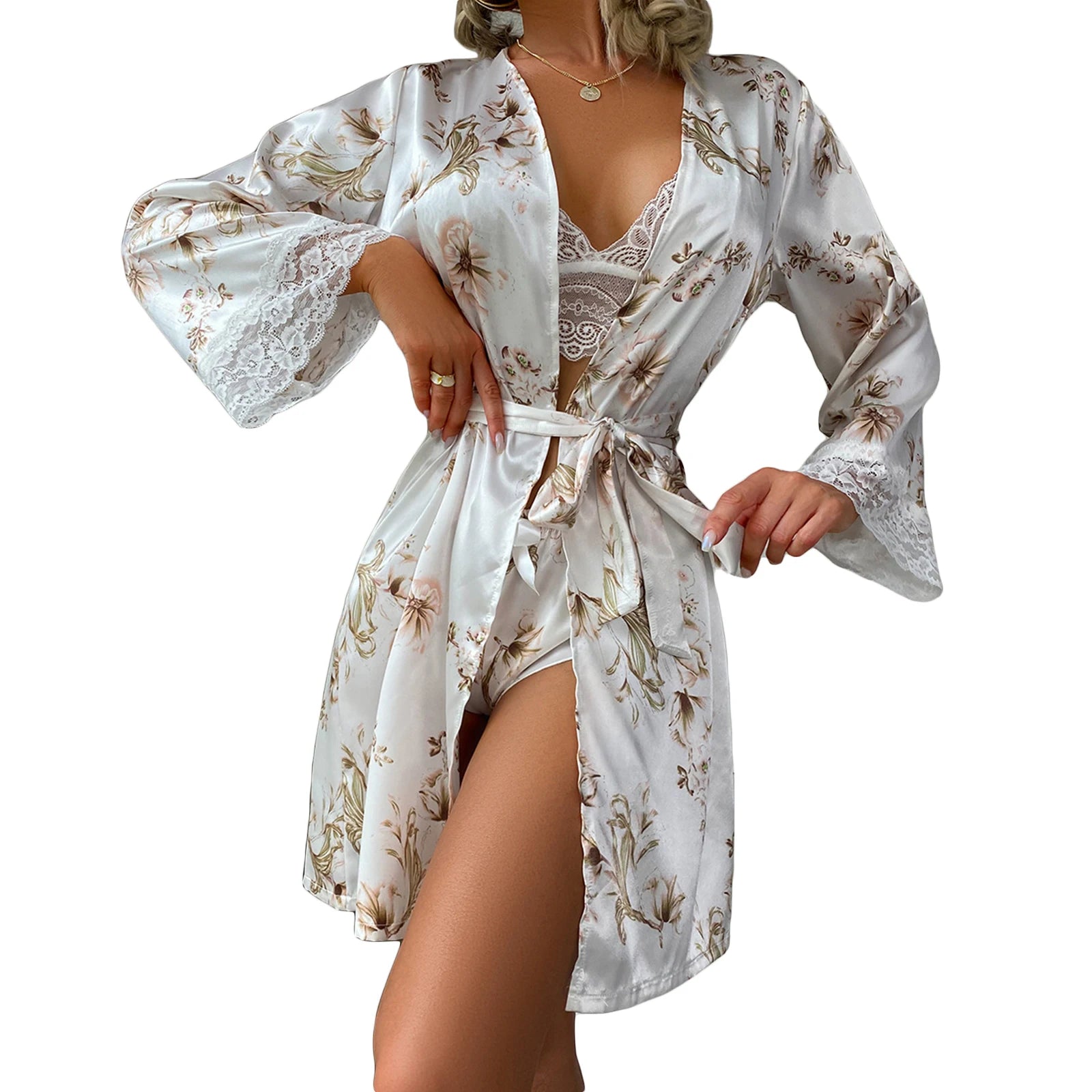 Elegant Complete Nightgown Set