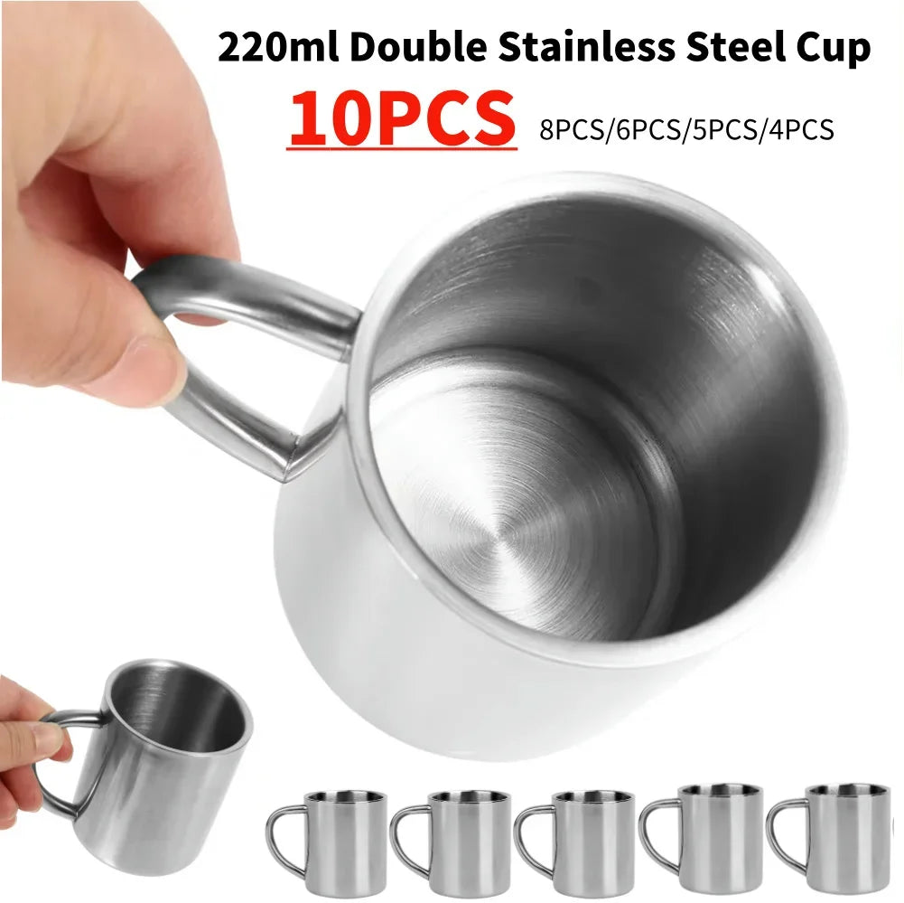 Stainless Steel Double Wall Mug For Outdoors