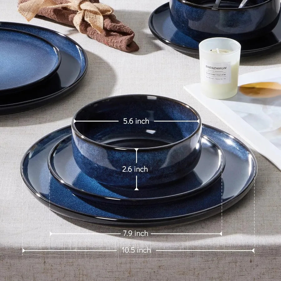 12-Piece Elegant Dinnerware Set