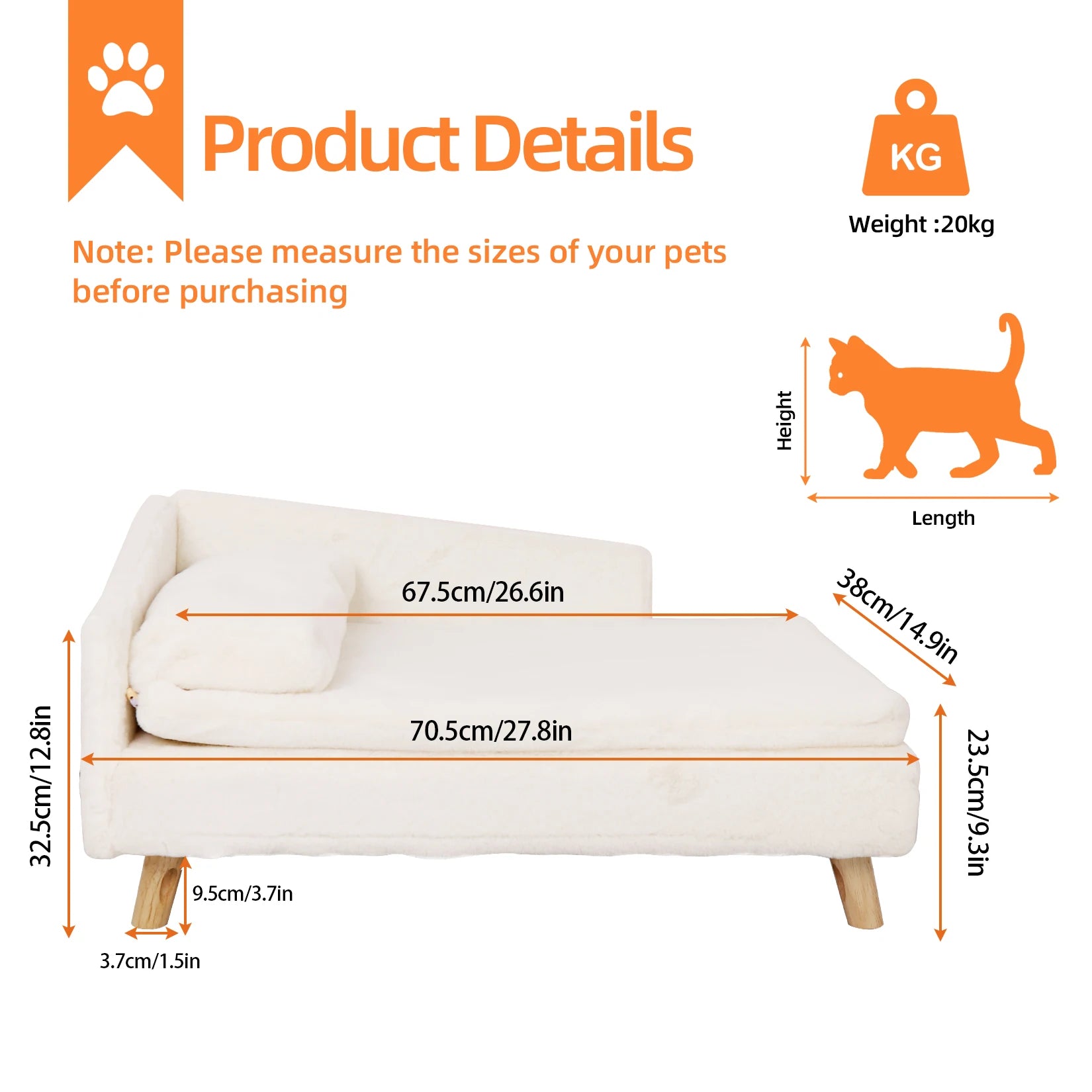 Elevated Waterproof Deva Bed