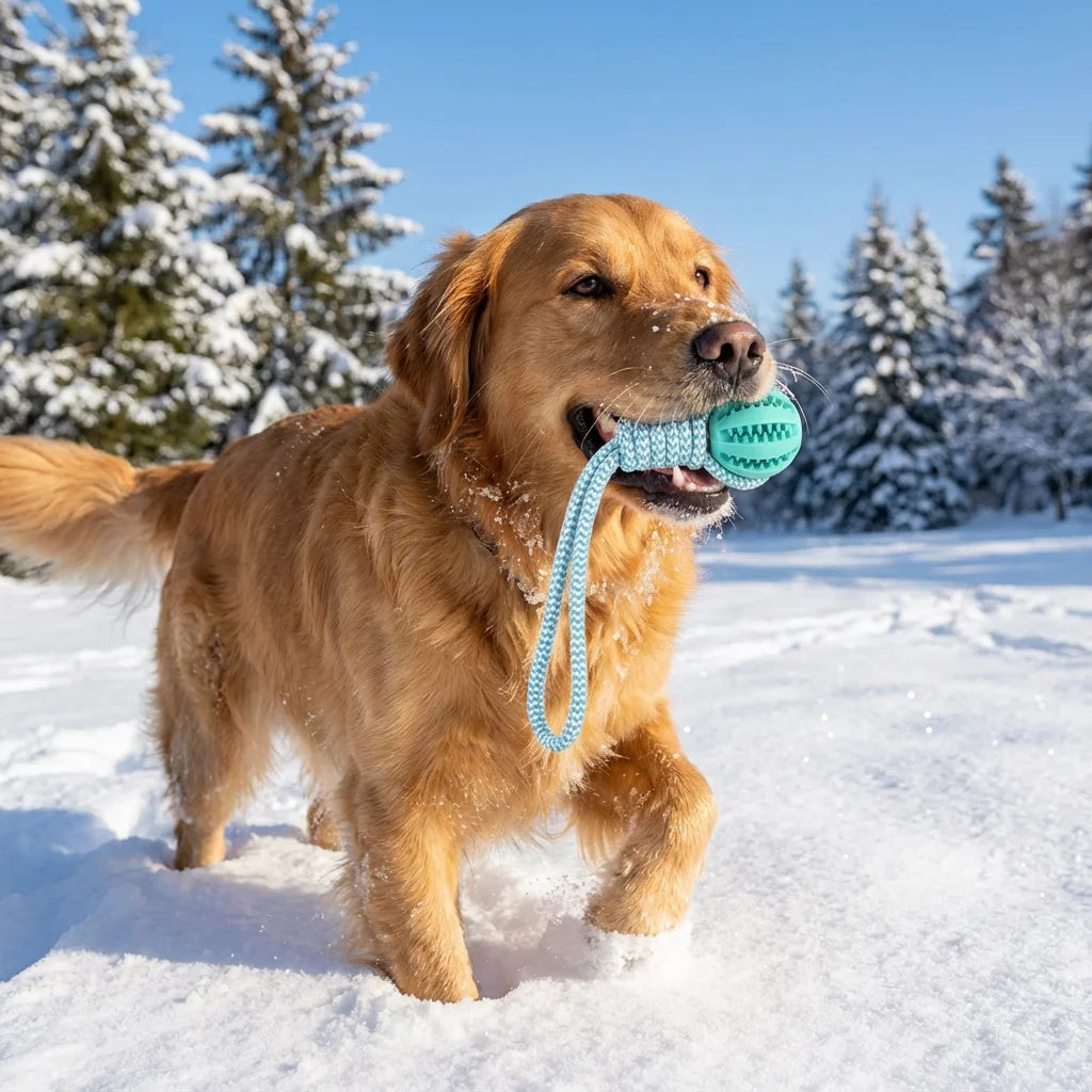 Treat Dispenser Ball & Rope