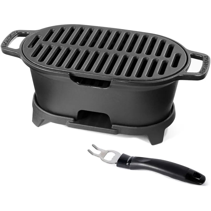 Cast Iron Hibachi Grill