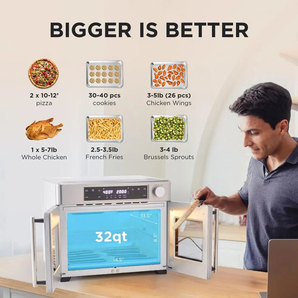 French Door Dual Zone Air Fryer