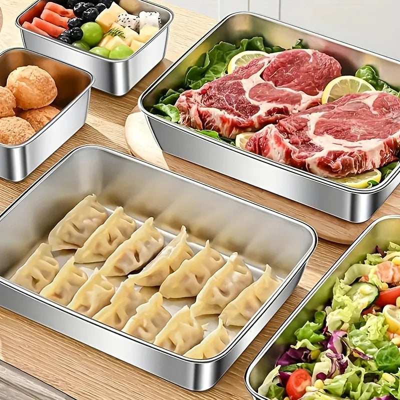 Stainless Steel Marinated Meat Pans