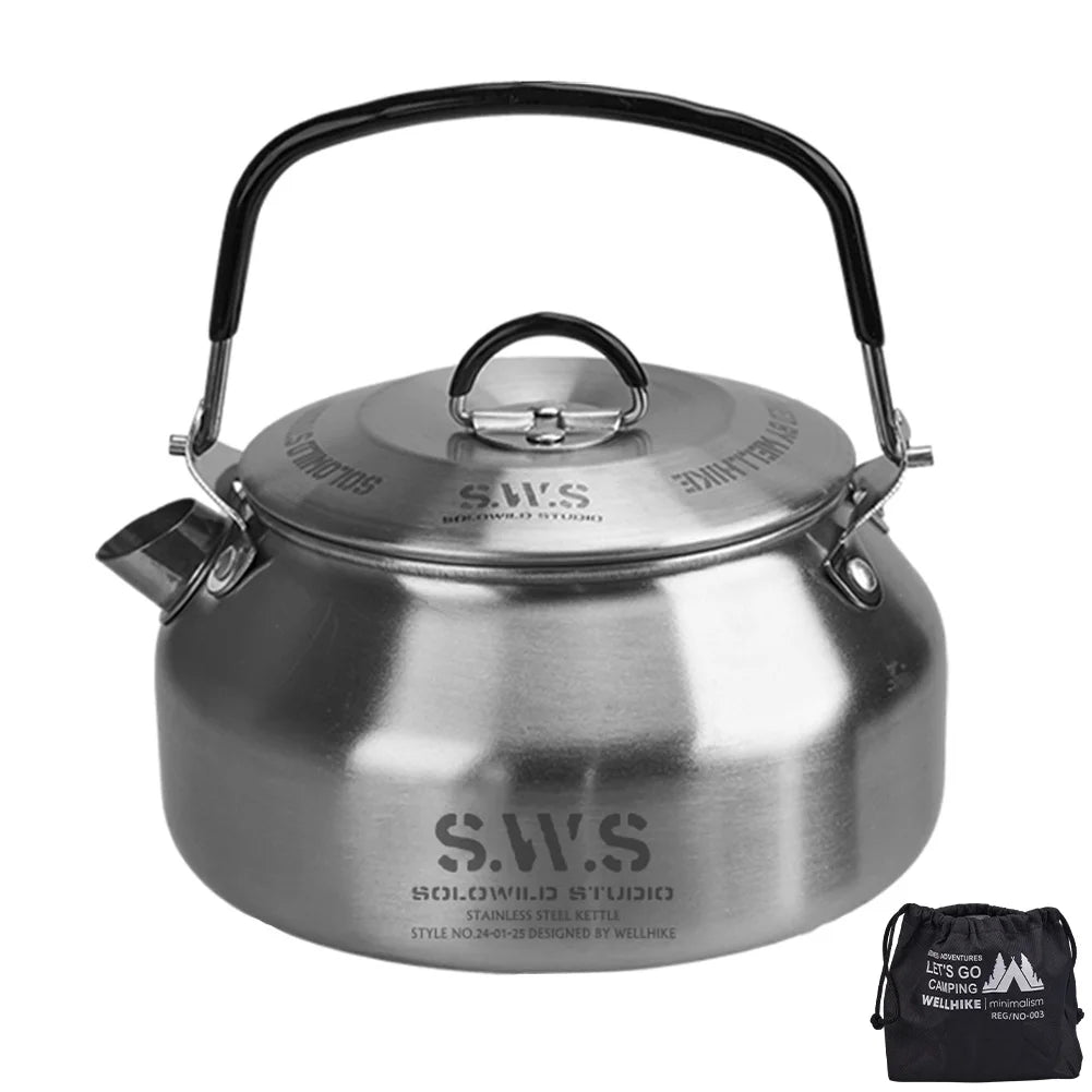 Portable 0.8L Hiking Kettle