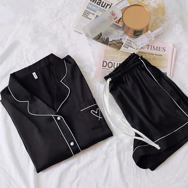 Summer Silk Pajamas