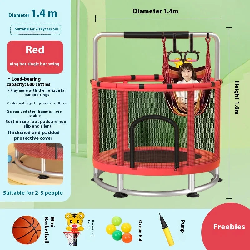 Children's Indoor Trampoline 3-10 Years