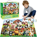 Forty Eight Piece Floor Puzzles for Kids