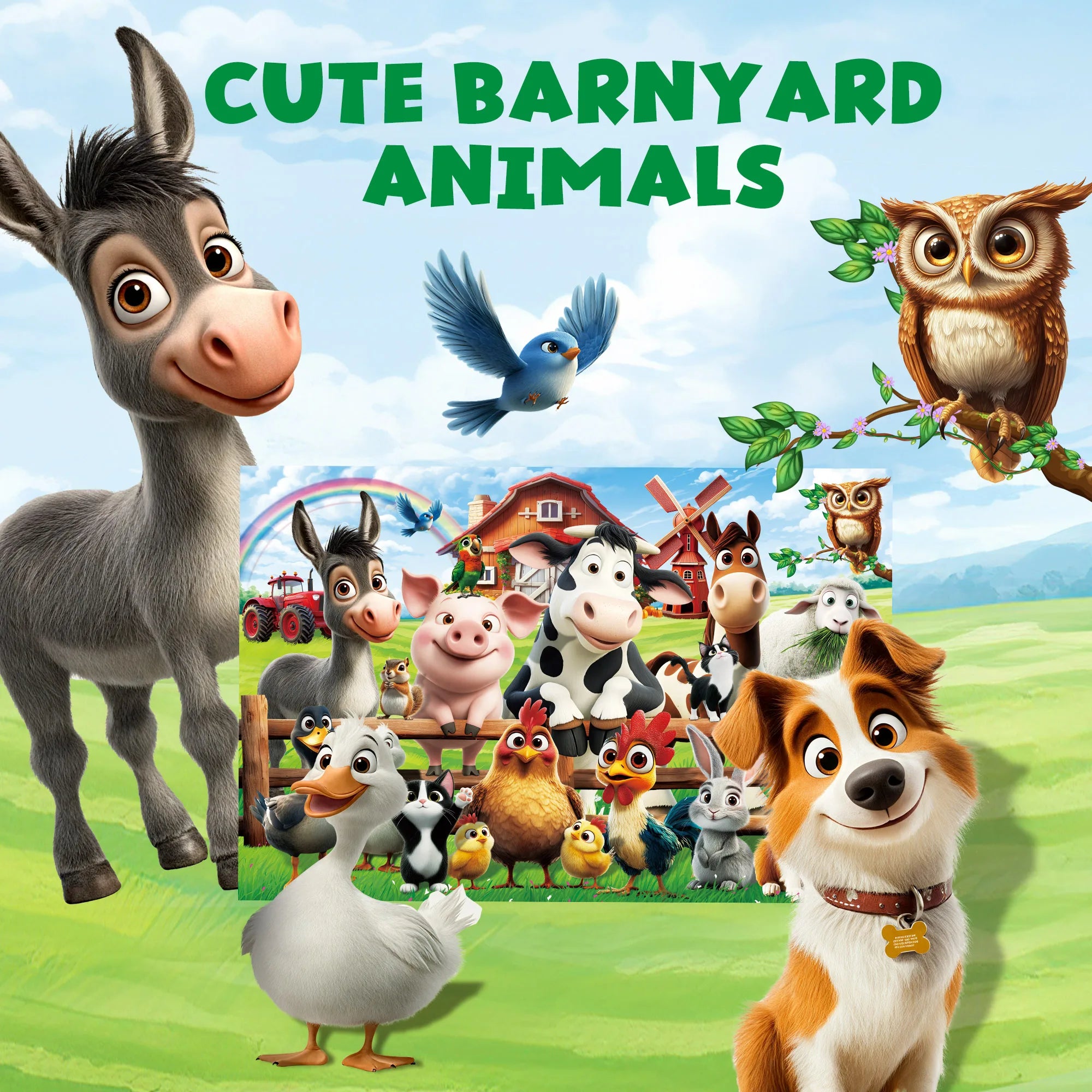 Forty Eight Piece Floor Puzzles for Kids