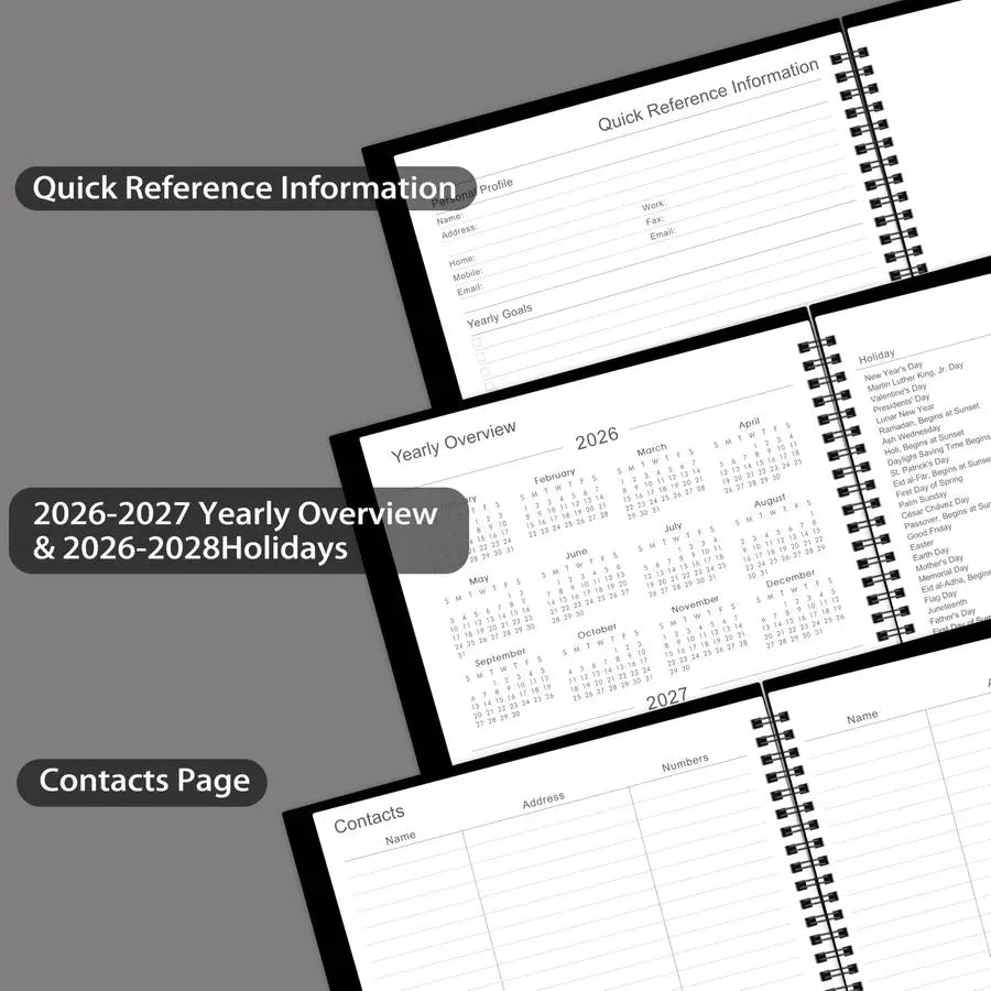 Planner For Everyday Jan - Dec 2026,