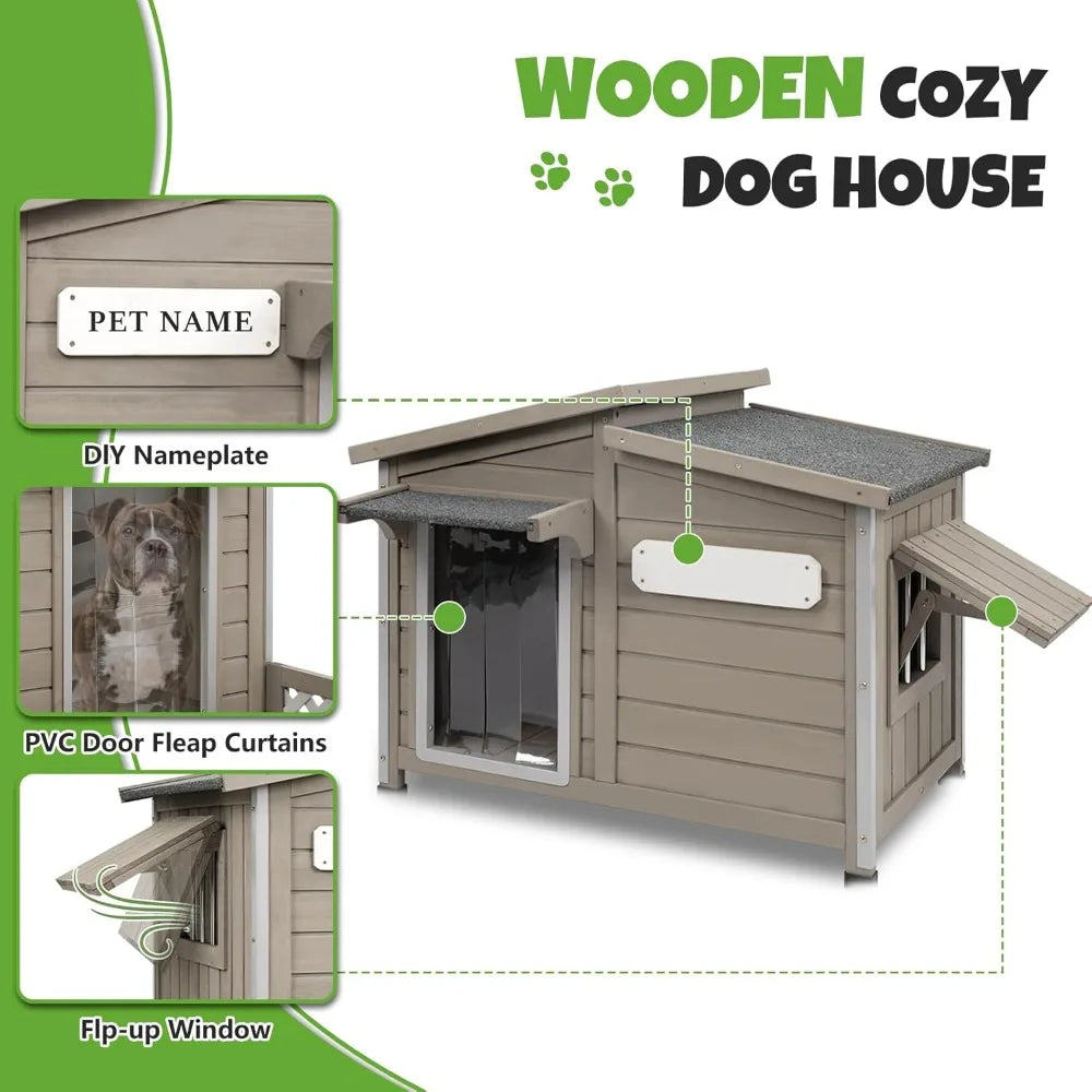 Large Wooden Dog House